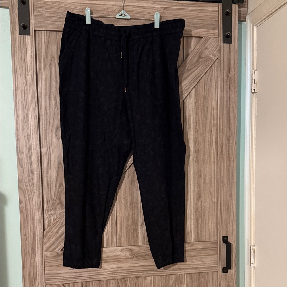 Athleta Dark Track Joggers